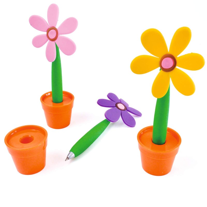 Burwells Set of 3 Flower Pens with Pot Stands -
