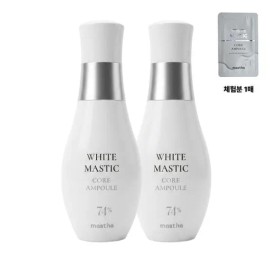 Mastina 2 white cores + 2 Mastina large-capacity ampoule season 4 60ml + 1 trial portion / 화이트 코어 2개+ 매스티나 대용량 앰플 시즌4 60ml 2개 +체험분 1매