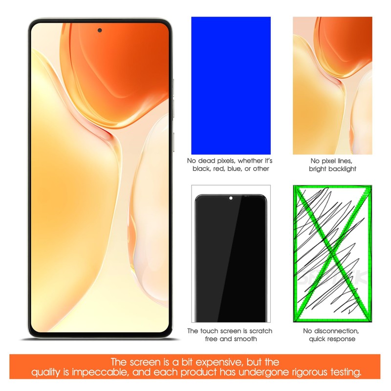 for Moto G Stylus 5G 2024 Screen Replacement for Moto