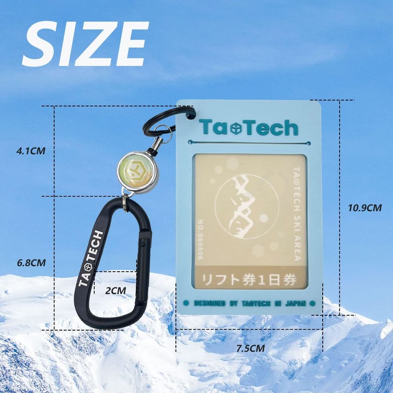 TaoTech Pass Case, Lift Ticket Holder, Lift Ticket Holder, Ski