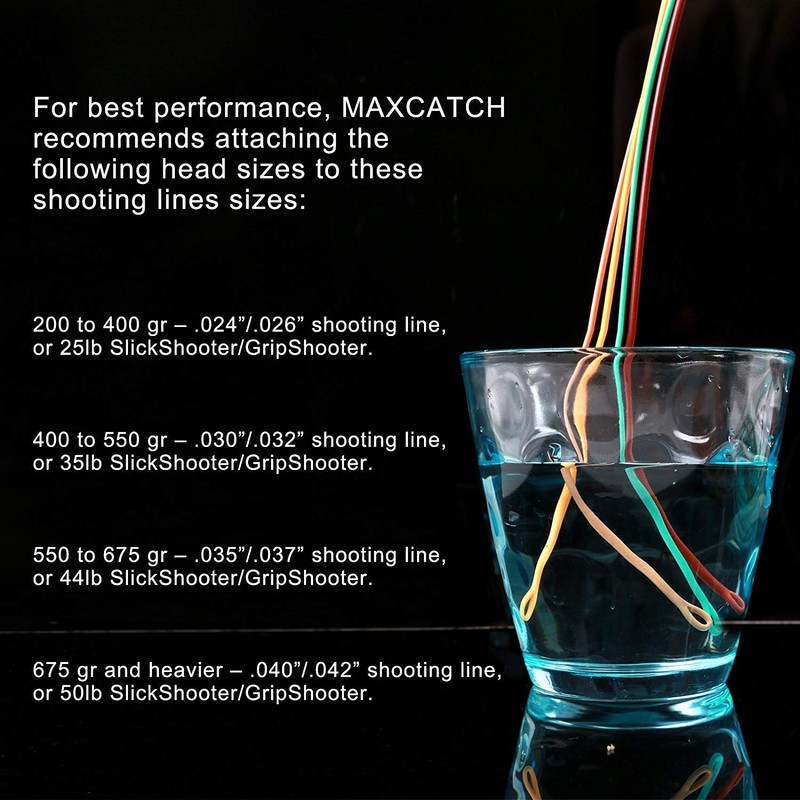 MAXIMUMCATCH Skagit Shooting Head Fly Line 200GR-650GR 17FT-29FT with 2