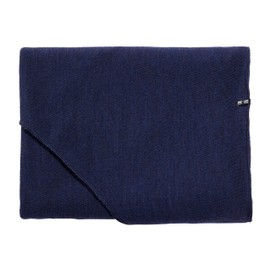 Enter the Complex® Women's Triangular Scarf 100% Merino Wool, navy