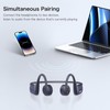 Voistek Bluetooth Bone Conduction Headphones with Mic,Built-in 32GB MP3 Player
