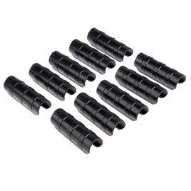 10pcs 22mm/0.87" Garden Buildings Tube Clip Greenhouse Frame Pipe Tube Film Clip Clamp Connector Kit