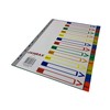 A4 Jan - Dec Month Polypropylene Dividers with Index Cover