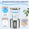 10 Piezas Filtros para Fuente de Gatos de 67oz/2 L