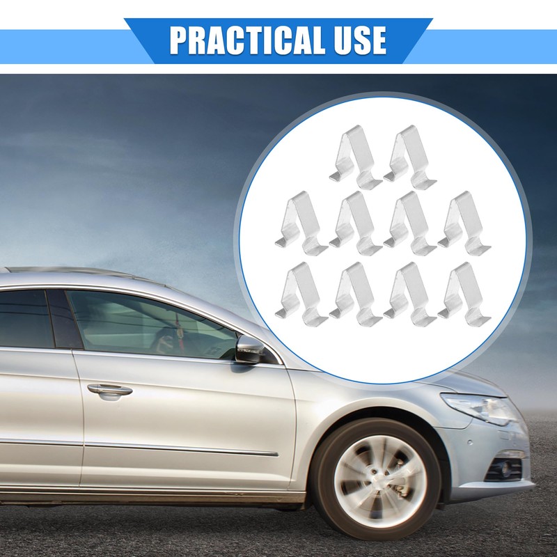 VekAuto 10 Pcs Car Trunk Tail Panel Windshield Pillar Trim