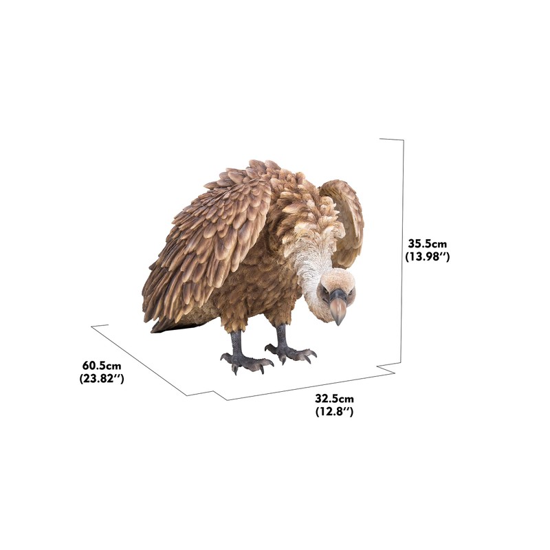 Hi-Line Gift Ltd. Medium Bald Eagle, Brown