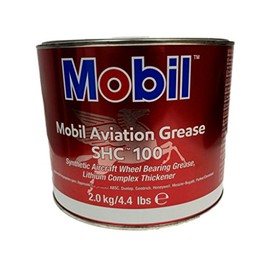 Mobil - SHC 100 Synthetic Aviation Grease, 4.4lb SHC100AVI4-4L