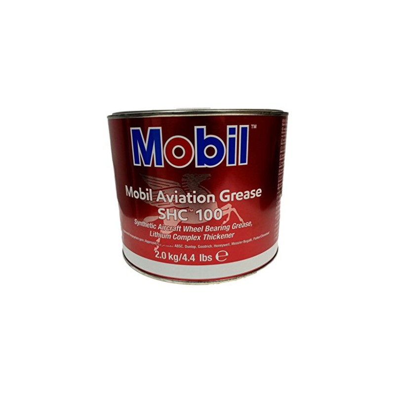 Mobil - SHC 100 Synthetic Aviation Grease, 4.4lb SHC100AVI4-4L