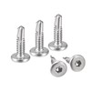 uxcell Hex Socket Self Tapping Screws, #10 x 3/4" 410