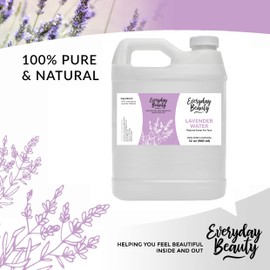 Lavender Hydrosol Facial Toner Bulk - 32 oz All Natural Hydrating Spray Mist for Face and Hair - 100% All Natural Lavender Water Hydrosol