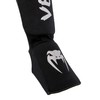 Venum Kontact Shin Guards - Black/Silver - Small