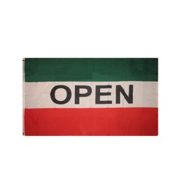Trade Winds 3x5 Open Flag Italy Mexico Green White Red Open Flag 3'x5' Banner Grommets Premium Fade Resistant