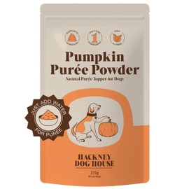 Pumpkin Powder for Dogs (225 grams) | Create Natural Pumpkin Purée | UK Canned Pumpkin Alternative | High Fibre Topper (30 Daily Servings) | Hackney Dog House