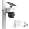 No-Drill Security Camera Pole Mount, Universally for eufy SoloCam S340/SoloCam