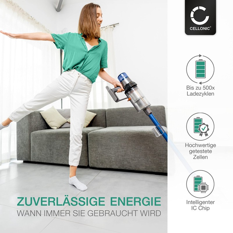 CELLONIC Akku kompatibel mit Dyson DC16, DC16 Animalpro, D12 Cordless