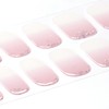 DANNI & TONI Gel Nail Strips Semi Cured Pink Ombre（In