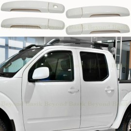 Torox For 2005-2021 Nissan Frontier 4 Door Handle COVERS 1KH No SMKH QAK GLACIER WHITE