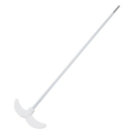 As One SB-CE500 PTFE Stirring Rod, Centrifugal Blade, Diameter 0.3 x 19.7 inches (8 x 500 mm)