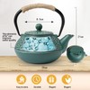 Sotya Cast Iron Teapot, 40oz/1200ml Japanese Tetsubin Tea Pot with