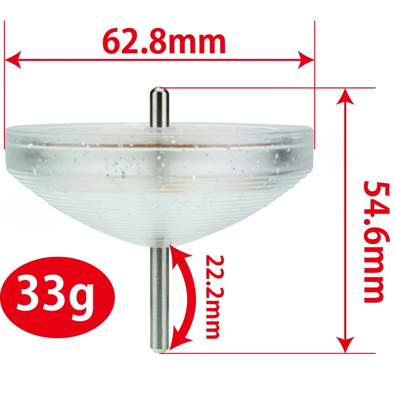 Spin Gear Certified Lark Lark Iron Core with String (Clear