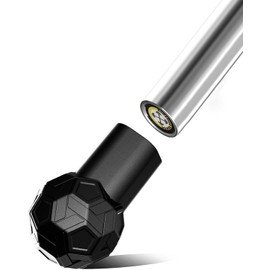 Landmine Attachment for Barbell 2 inch Olympic Bars Barbell Bomb Natural Rubber T Bar Row Attachment for Press, Row, Rotate, Split Squat Safety Sturdy and Easy to Use with 360° Rotation for Gym Home (Black)