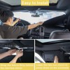 PIMCAR Windshield Sun Shade for 2023 2024 2025 Honda Accord,