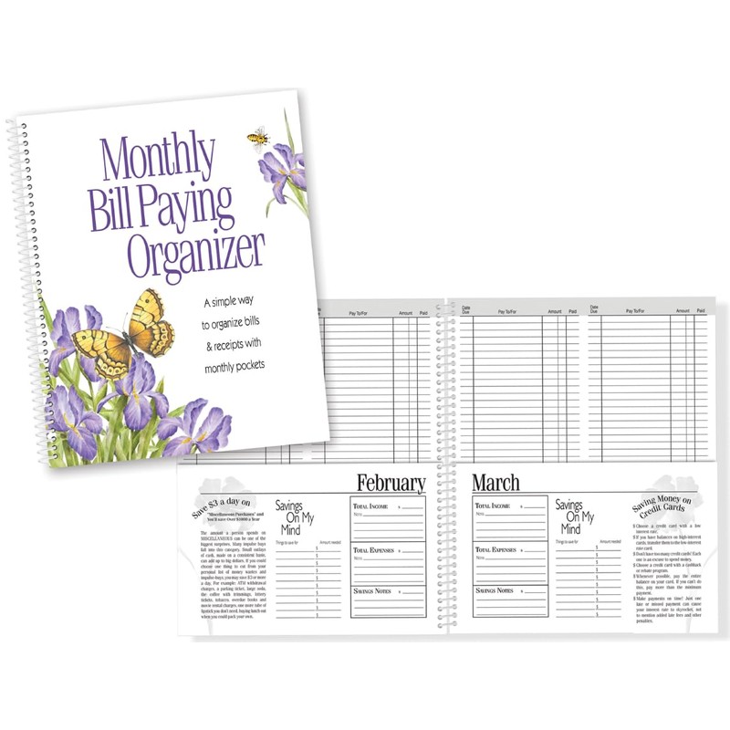 Product Concept Mfg., Inc. Monthly Bill Paying Organizer - A