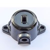 Switch Surface-Mounted On/Off Switch Insert, 10 A/250 V, IP20 Black