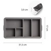 IDEA HOME Plastic Drawer Organiser – Cupboard Divider, Fits Flexistore