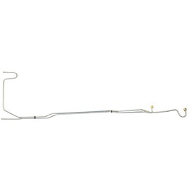 Inline Tube Replacement For 1980-86 Jeep CJ7 Chrysler Transmission 5/16" Trans Cooler Lines 2pc, OE Steel