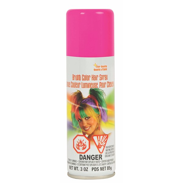 Rubie's Bright Color Hairspray, Pink
