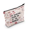 LEVLO Ballet Dance Cosmetic Bag Ballet Lover Gift A Lot