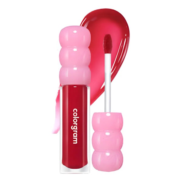 Colorgram Labial Fruity Glass Gloss 06 Magic Cherry 3gr Rojo