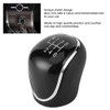 Gear knob, gear knob, comfortable plastic and leather, 6 gears