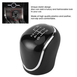 Gear knob, gear knob, comfortable plastic and leather, 6 gears for