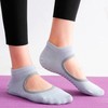 Pilates Non-Slip Yoga & Dance Socks (2-Pair Set) Dance Socks Gray 2-Pair Set
