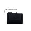 SecWal Card Holder With Coin Compartment, Press Stud Sw2-osaka-01 Schwarz,