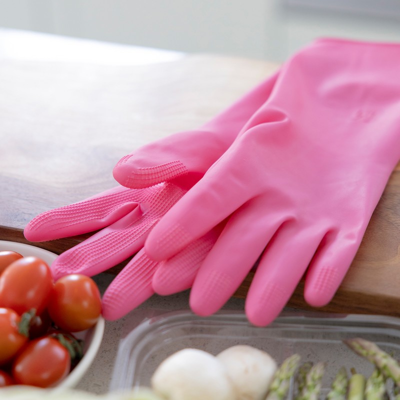 명진 손이편한 마이마이 고무장갑 MyMy Comfortable Rubber Gloves by Myeongjin