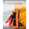 SYPOM Car Jump Starter, 4000A Peak Battery Jump Starter (for