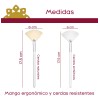 Brochas Faciales Abanico Pzas