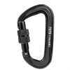 TITECOUGO Screw Lock Carabiner, 12Kn, Aluminum Alloy, Carabiner, 264.6 lbs