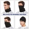SUNMECI Neck Gaiter Warmer Ski Scarf Windproof Mask - Thick