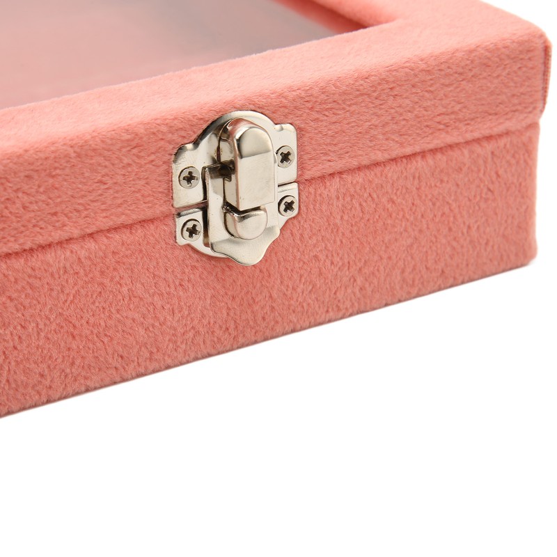 Pin Display Case Clear Dustproof Medal Display Case Frame for