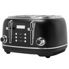Haden Heritage 4 Slice Wide Slot Stainless Steel Toaster Bundled
