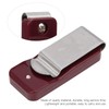 Asixxsix Snooker Chalk Holder, Lightweight Snooker Chalk Cover, Coffee Color