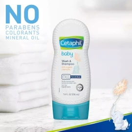 Cetaphil Wash Shampoo Jabón Hipoalergenico Con Calendula Org