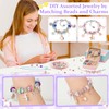 LifeisLuck Charm Jewelry Making Kit, DIY Bracelet Making for Girls,