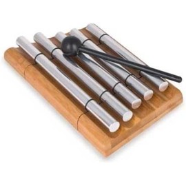 Woodstock Chimes Signature Collection, Woodstock Zenergy Chime, 1.2'' Quintet Eastern Energies Chimes for Awareness, Meditation, Relaxation (ZENERGY5)